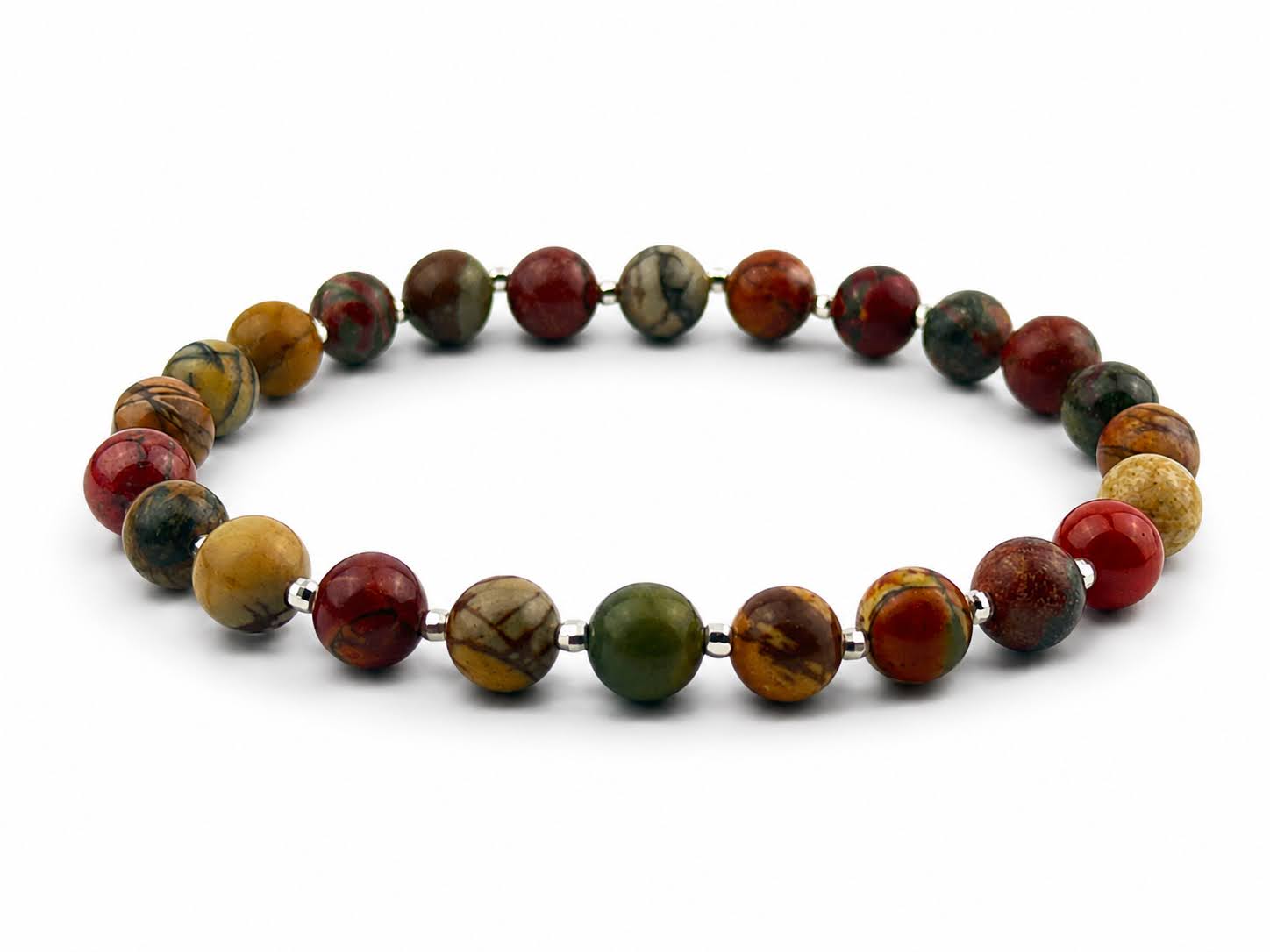 Gemora Classic Picasso Jasper & Sterling Silver 925