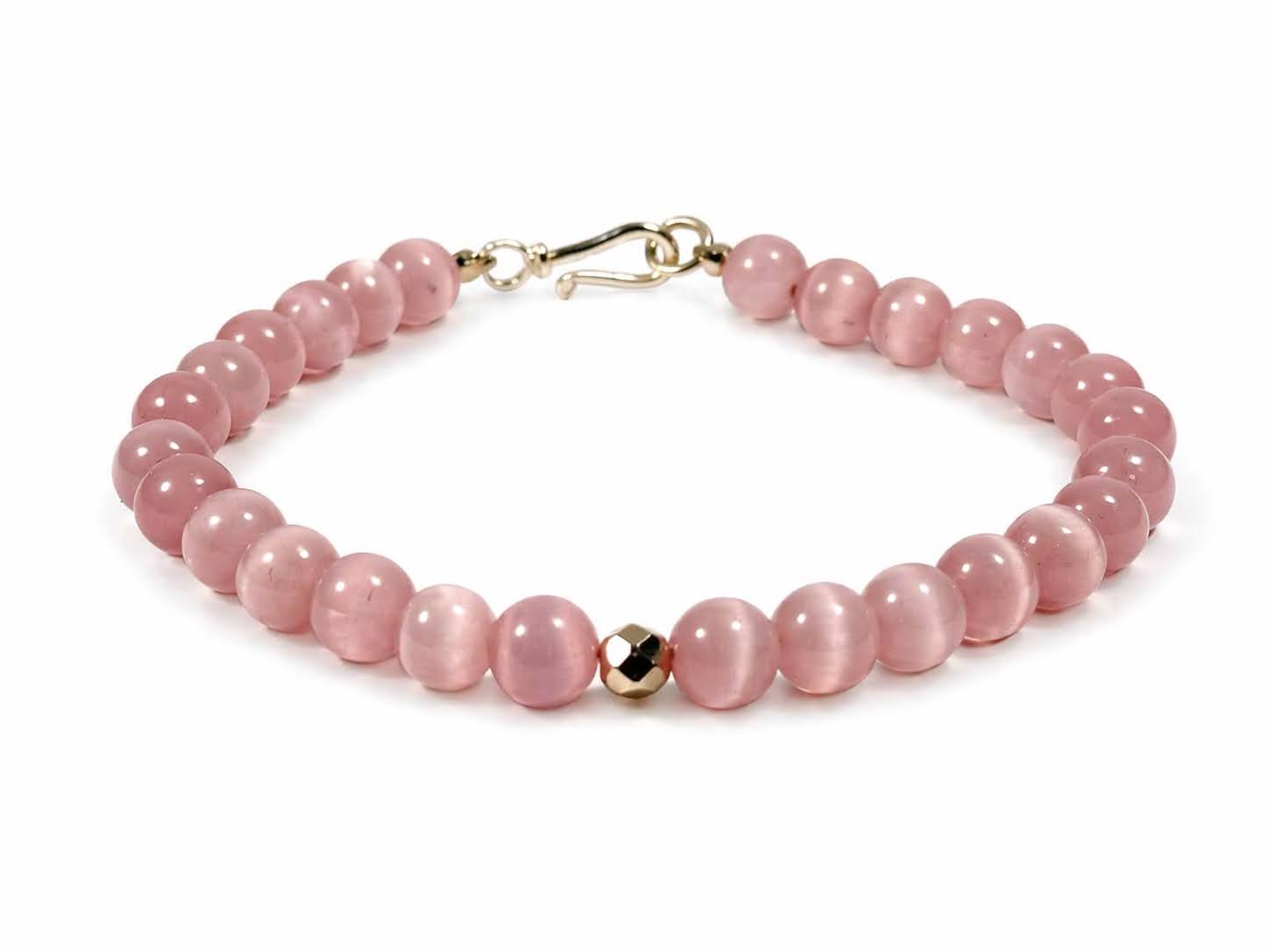 Gemora Cat’s Eye I - Cat’s Eye Bracelet with Sterling Silver 925