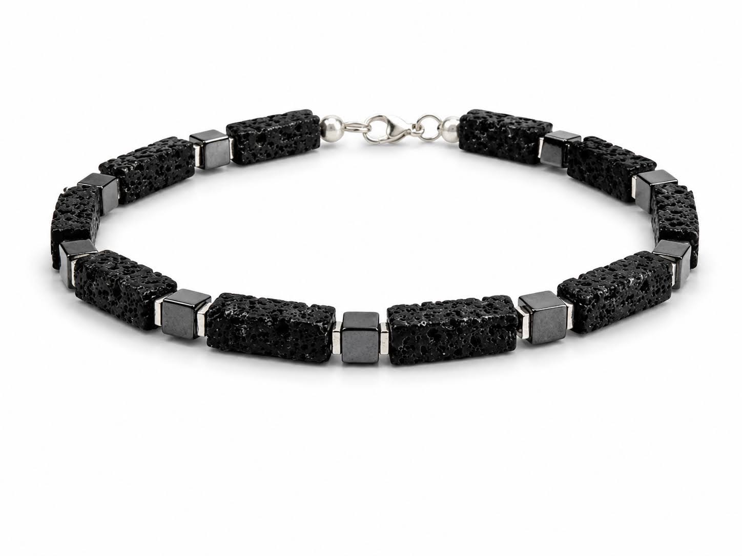 Gemora Signature Láva I s pravým stříbrem a magnetitem